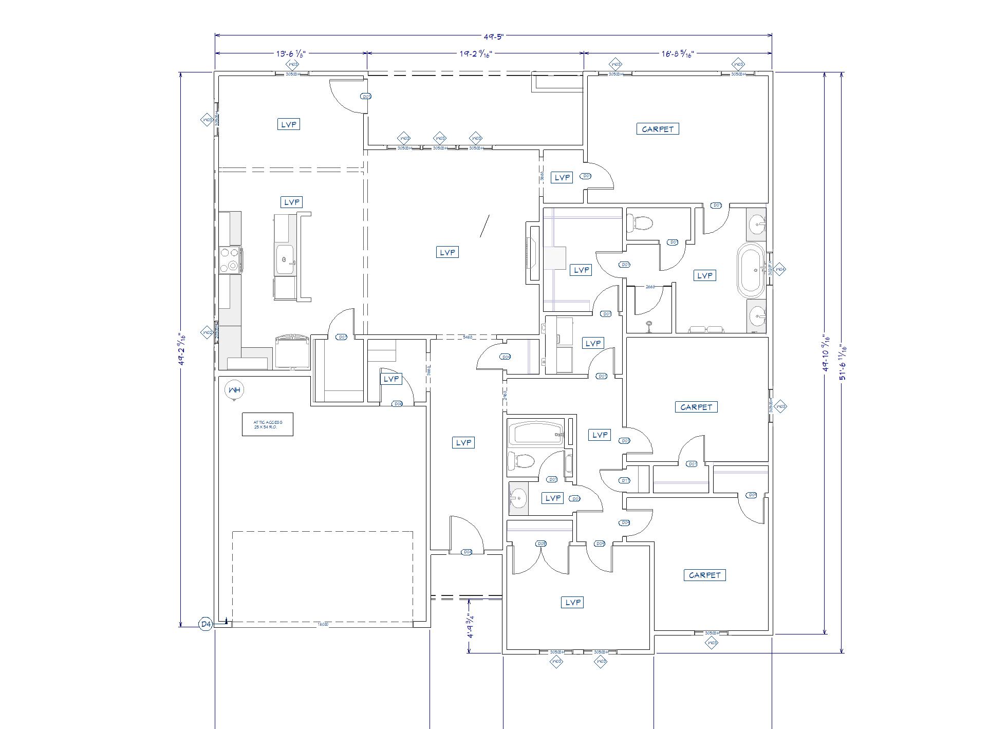 724 Dalton St. Floor Plan